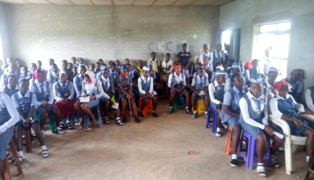 Cross-section of students