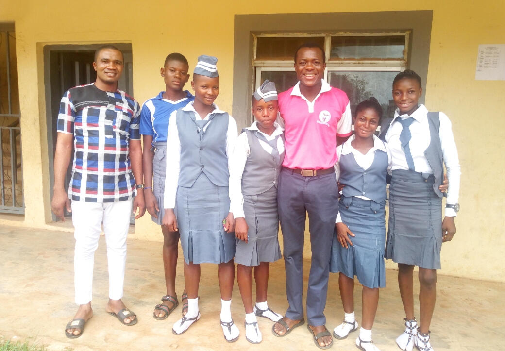 Cross-section of students